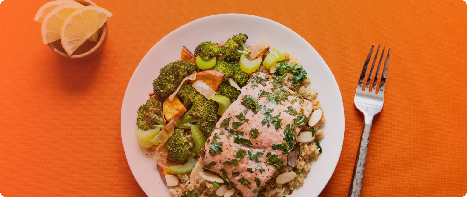 Food delivery service showcasing various dishes and delivery process